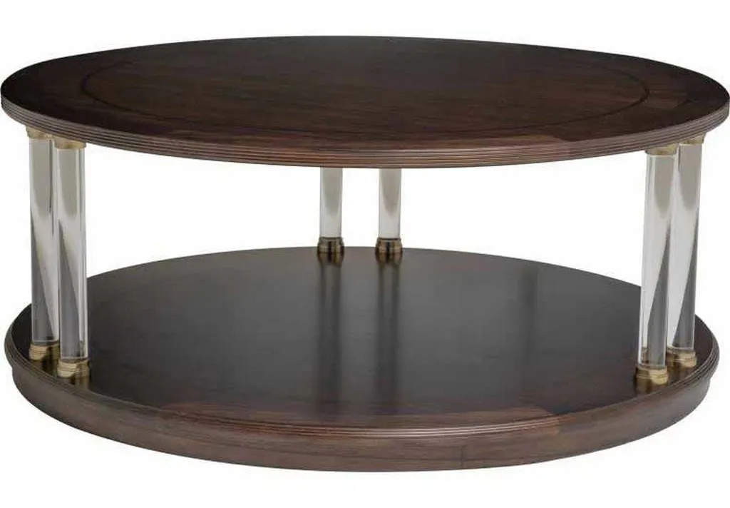 Maitland Smith 8117-33 Ebonized Smoke Paldao Cocktail Table Maitland Smith 8117-33 Ebonized Smoke Paldao Cocktail Table