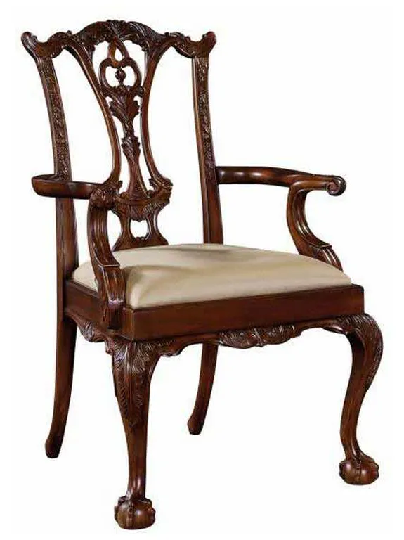 Maitland Smith 8120-41 Philadelphia Arm Chair Maitland Smith 8120-41 Philadelphia Arm Chair