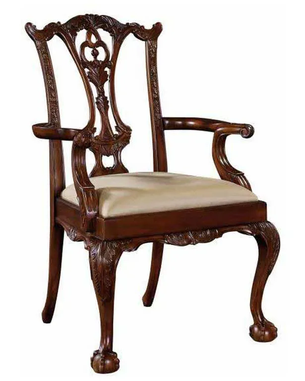 Maitland Smith 8120-41 Philadelphia Arm Chair Maitland Smith 8120-41 Philadelphia Arm Chair