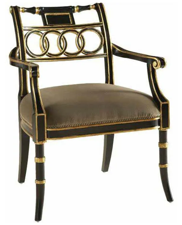 Maitland Smith 8125-41 Regency Arm Chair Maitland Smith 8125-41 Regency Arm Chair