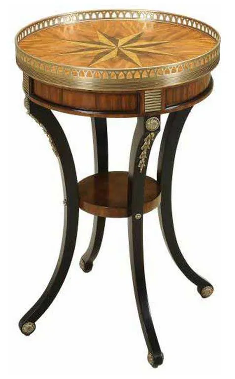 Maitland Smith 8128-30 Compass Occasional Table Maitland Smith 8128-30 Compass Occasional Table