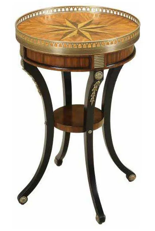 Maitland Smith 8128-30 Compass Occasional Table Maitland Smith 8128-30 Compass Occasional Table