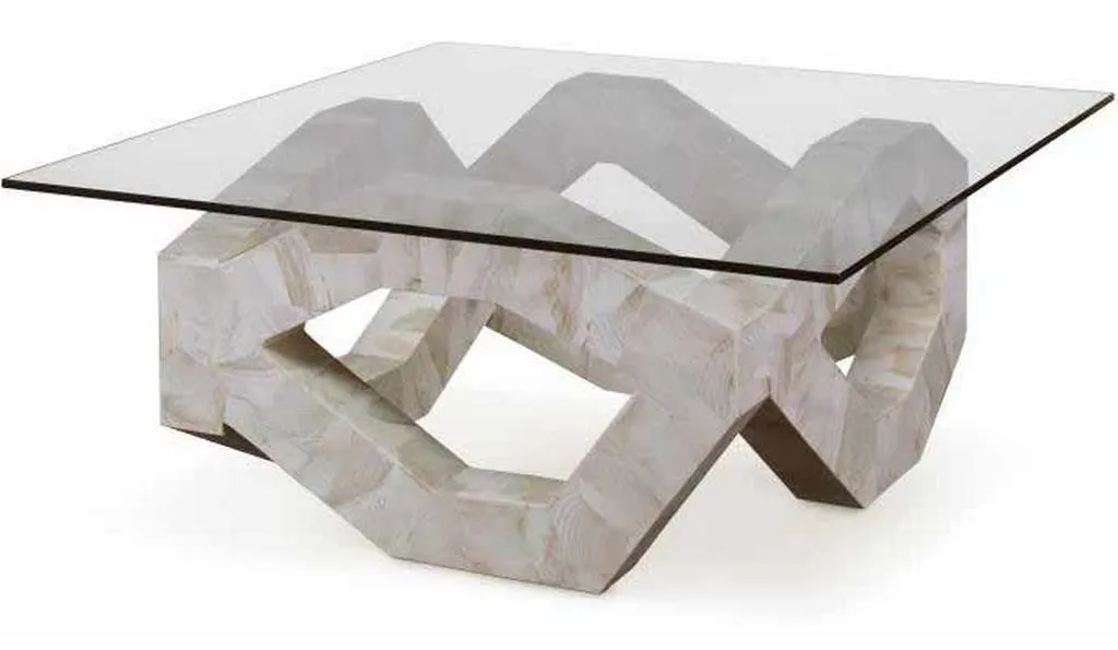Maitland Smith 8128-33 Clamstone Cocktail Table Maitland Smith 8128-33 Clamstone Cocktail Table