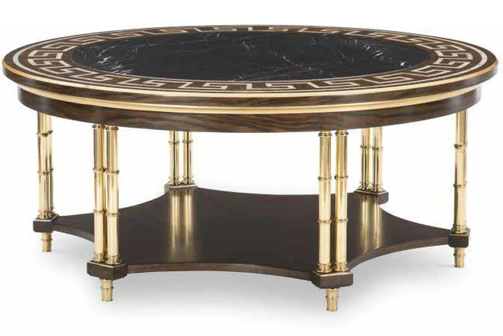 Maitland Smith 8132-33 Quince Cocktail Table Maitland Smith 8132-33 Quince Cocktail Table