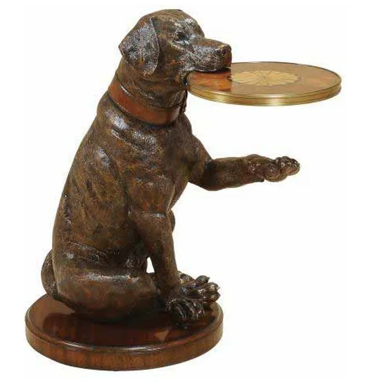 Maitland Smith 8144-30 Labrador Accent Table Maitland Smith 8144-30 Labrador Accent Table