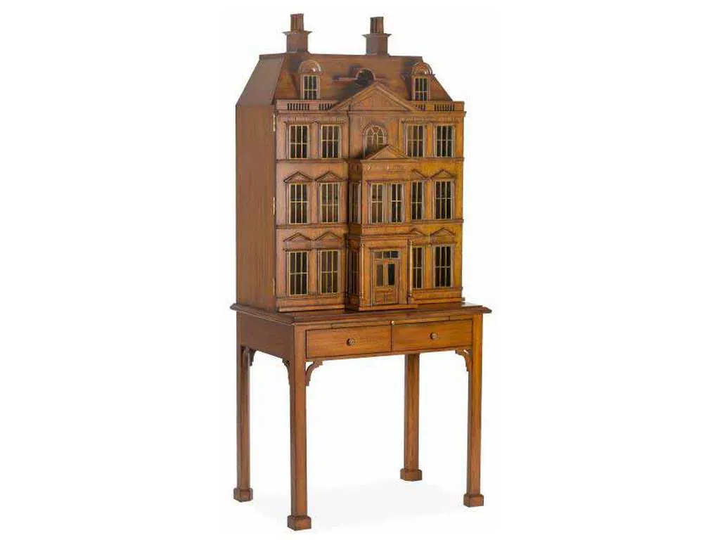 Maitland Smith 8149-51  Dollhouse Bar Cabinet
