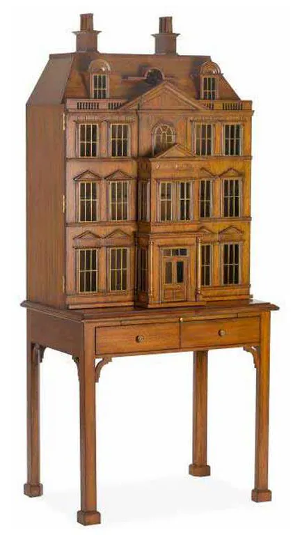Maitland Smith 8149-51 Dollhouse Bar Cabinet Maitland Smith 8149-51 Dollhouse Bar Cabinet