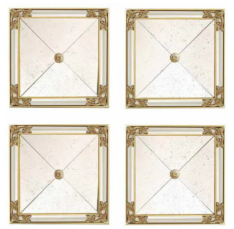 Maitland Smith 8160-28 Novella Set Of Four Mirrors Maitland Smith 8160-28 Novella Set Of Four Mirrors
