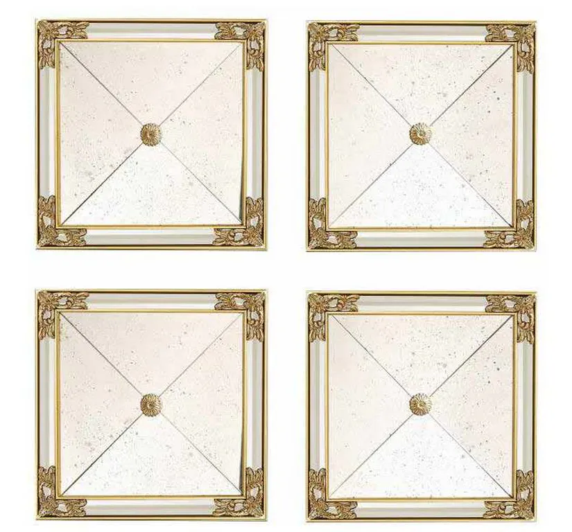 Maitland Smith 8160-28 Novella Set Of Four Mirrors Maitland Smith 8160-28 Novella Set Of Four Mirrors