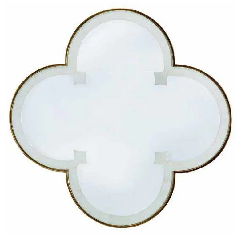 Maitland Smith 8292-28 Quatrefoil Mirror Maitland Smith 8292-28 Quatrefoil Mirror