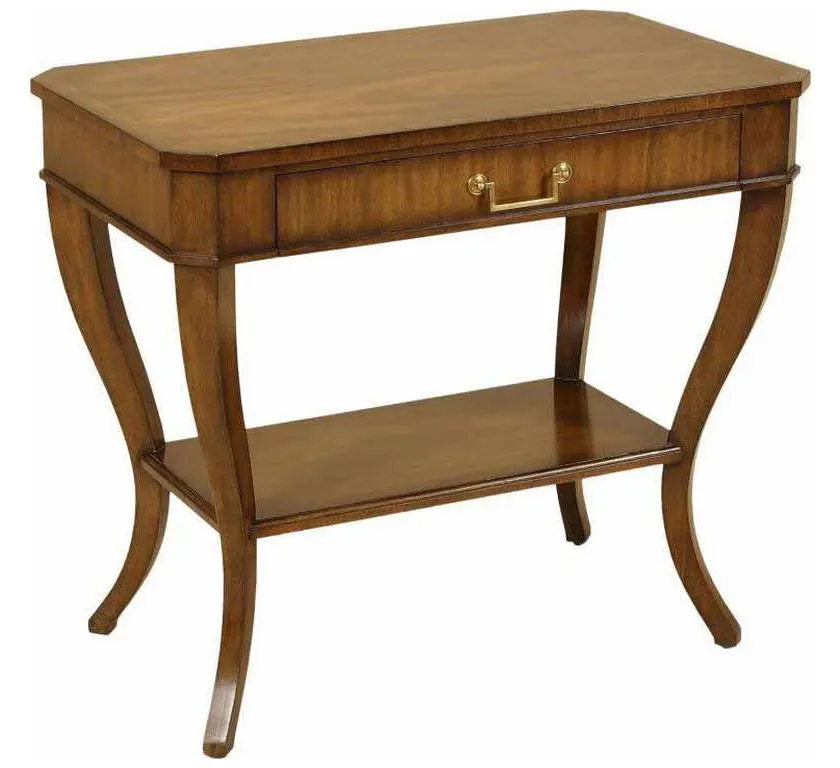 Maitland Smith 8299-36 Cinnamon Finished Occasional Table Maitland Smith 8299-36 Cinnamon Finished Occasional Table