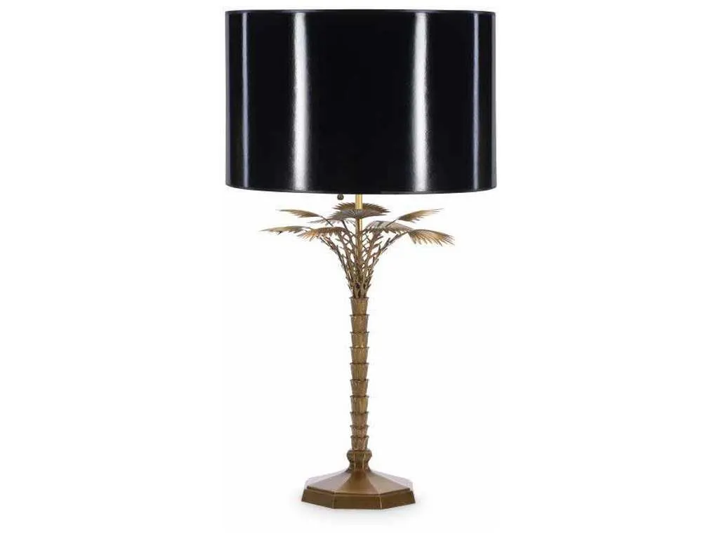 Maitland Smith 8307-17  Shady Palm Tree Table Lamp