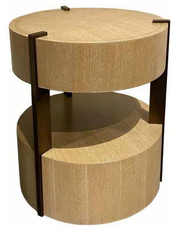 Maitland Smith 8333-30 Brass Plank Occasional Table Maitland Smith 8333-30 Brass Plank Occasional Table