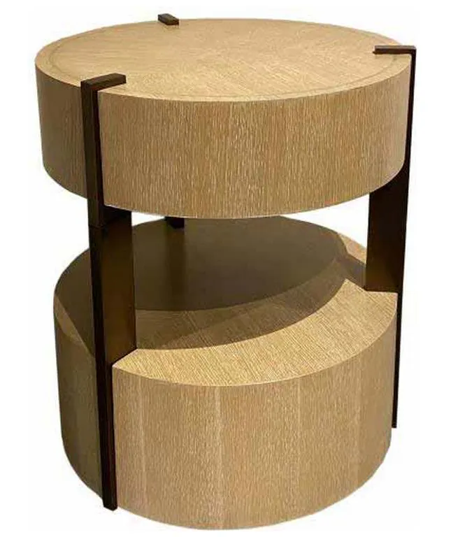 Maitland Smith 8333-30 Brass Plank Occasional Table Maitland Smith 8333-30 Brass Plank Occasional Table
