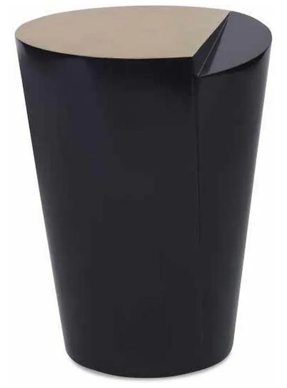 Maitland Smith 8346-32B Conical Spot Table-Black Maitland Smith 8346-32B Conical Spot Table-Black