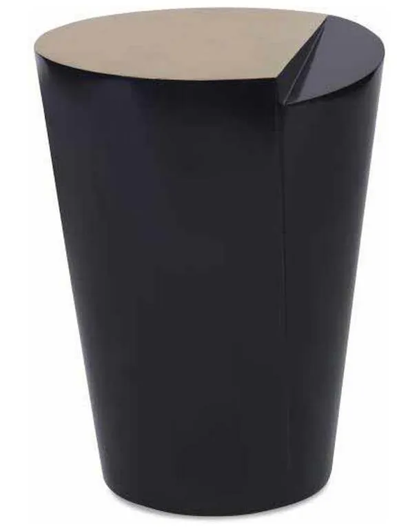 Maitland Smith 8346-32B Conical Spot Table-Black Maitland Smith 8346-32B Conical Spot Table-Black