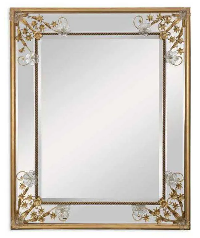 Maitland Smith 8353-28 Golden Murano Mirror Maitland Smith 8353-28 Golden Murano Mirror