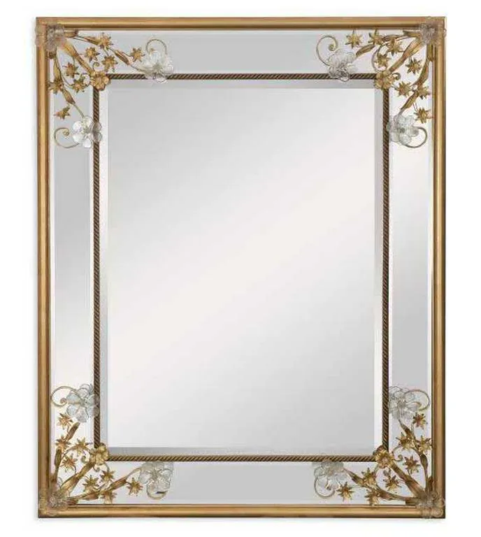 Maitland Smith 8353-28 Golden Murano Mirror Maitland Smith 8353-28 Golden Murano Mirror