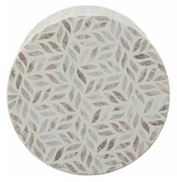 Maitland Smith 8374-32 Toranto Stone Side Table Maitland Smith 8374-32 Toranto Stone Side Table