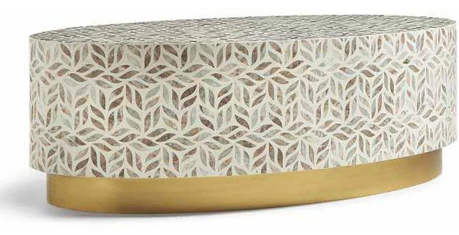 Maitland Smith 8374-33 Toranto Stone Cocktail Table Maitland Smith 8374-33 Toranto Stone Cocktail Table