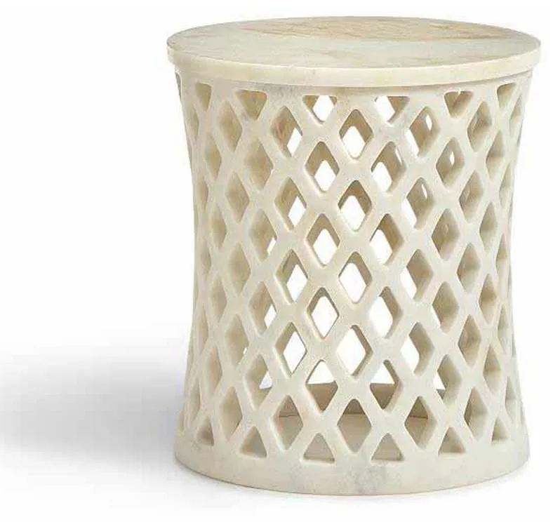 Maitland Smith 8375-32 Diamond Side Table Maitland Smith 8375-32 Diamond Side Table