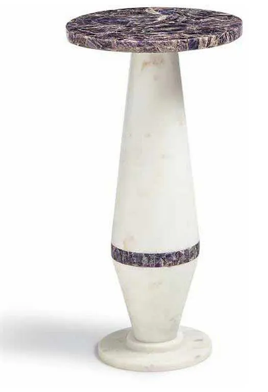 Maitland Smith 8379-30A Amethyst Martini Table Maitland Smith 8379-30A Amethyst Martini Table