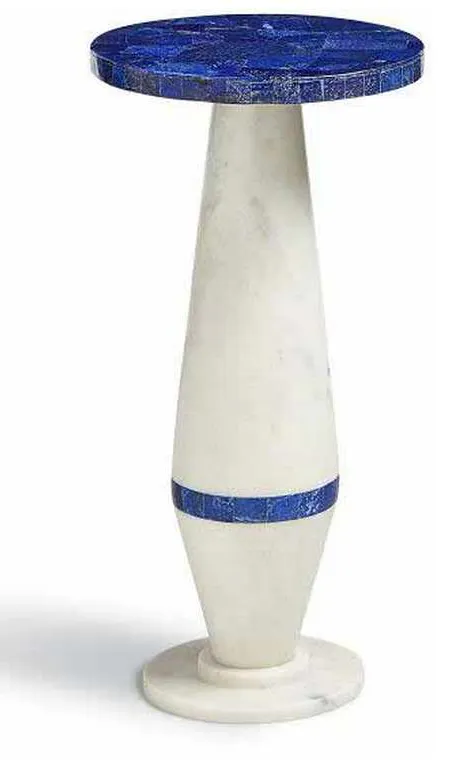 Maitland Smith 8379-30L Lapis Martini Table Maitland Smith 8379-30L Lapis Martini Table