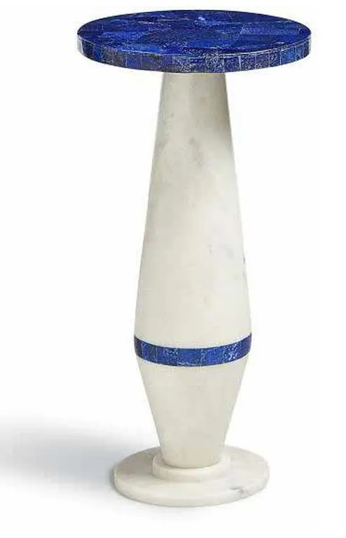 Maitland Smith 8379-30L Lapis Martini Table Maitland Smith 8379-30L Lapis Martini Table