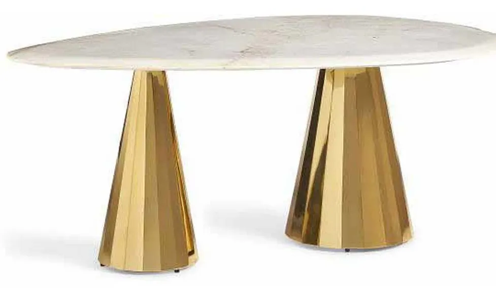 Maitland Smith 8395-33 Pebble Cocktail Table Maitland Smith 8395-33 Pebble Cocktail Table