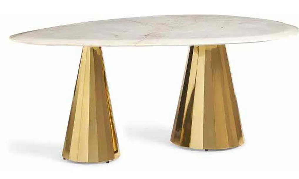 Maitland Smith 8395-33 Pebble Cocktail Table Maitland Smith 8395-33 Pebble Cocktail Table
