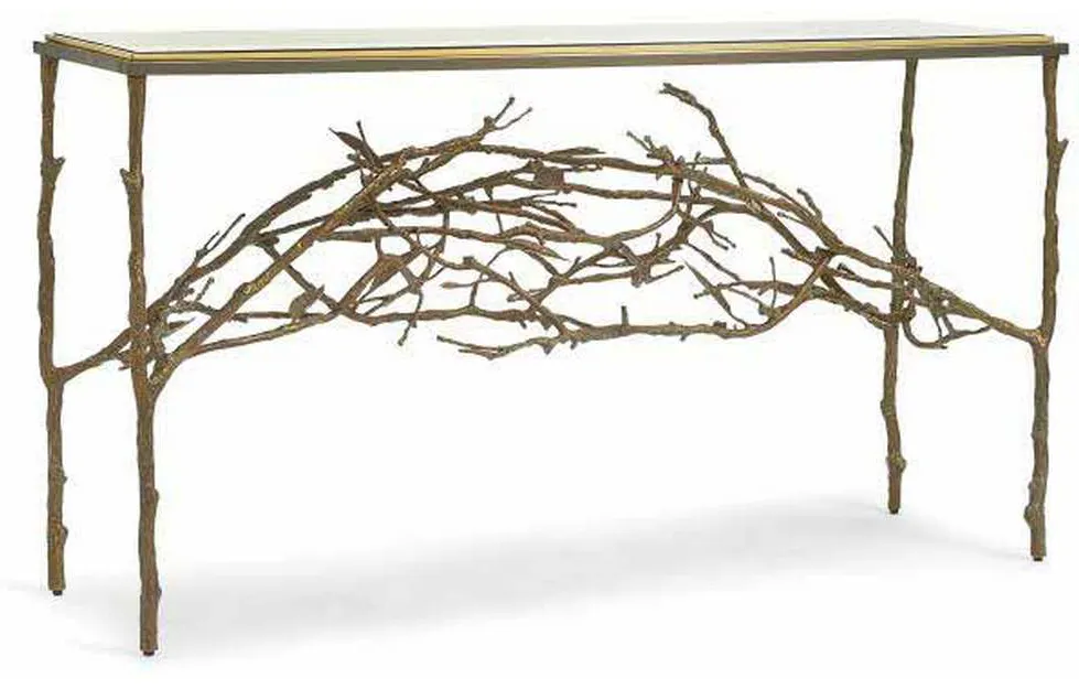 Maitland Smith 8395-34 Twig Console Table Maitland Smith 8395-34 Twig Console Table