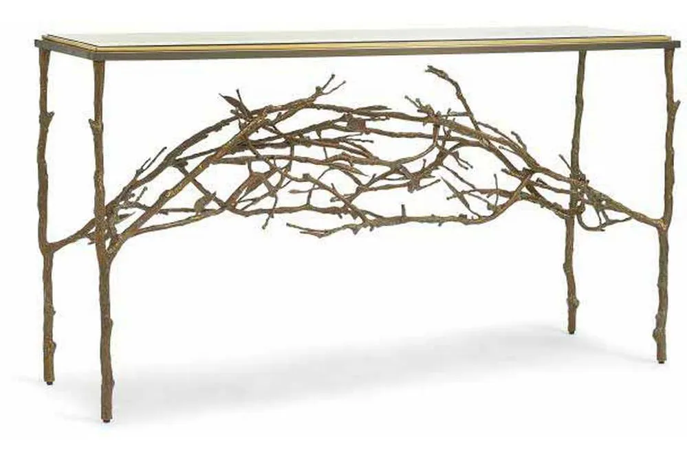 Maitland Smith 8395-34 Twig Console Table Maitland Smith 8395-34 Twig Console Table