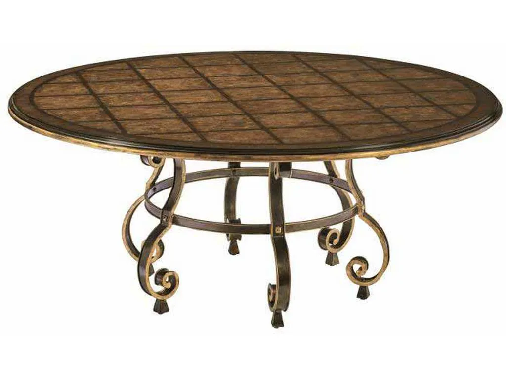 Maitland Smith 88-0108 Sovereign Aria Round Dining Table