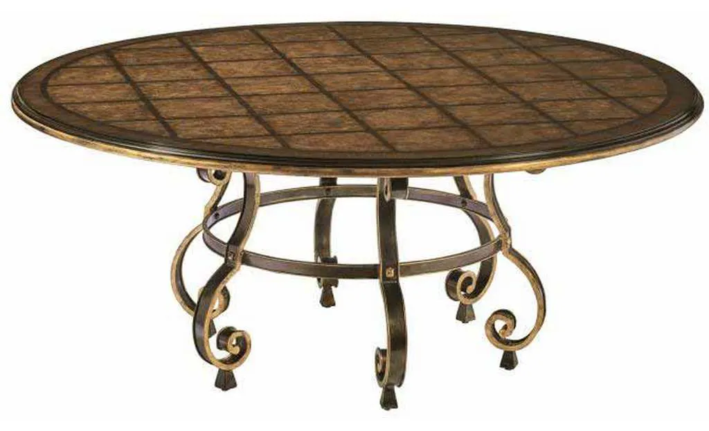 Maitland Smith 88-0108 Sovereign Aria Round Dining Table Maitland Smith 88-0108 Sovereign Aria Round Dining Table