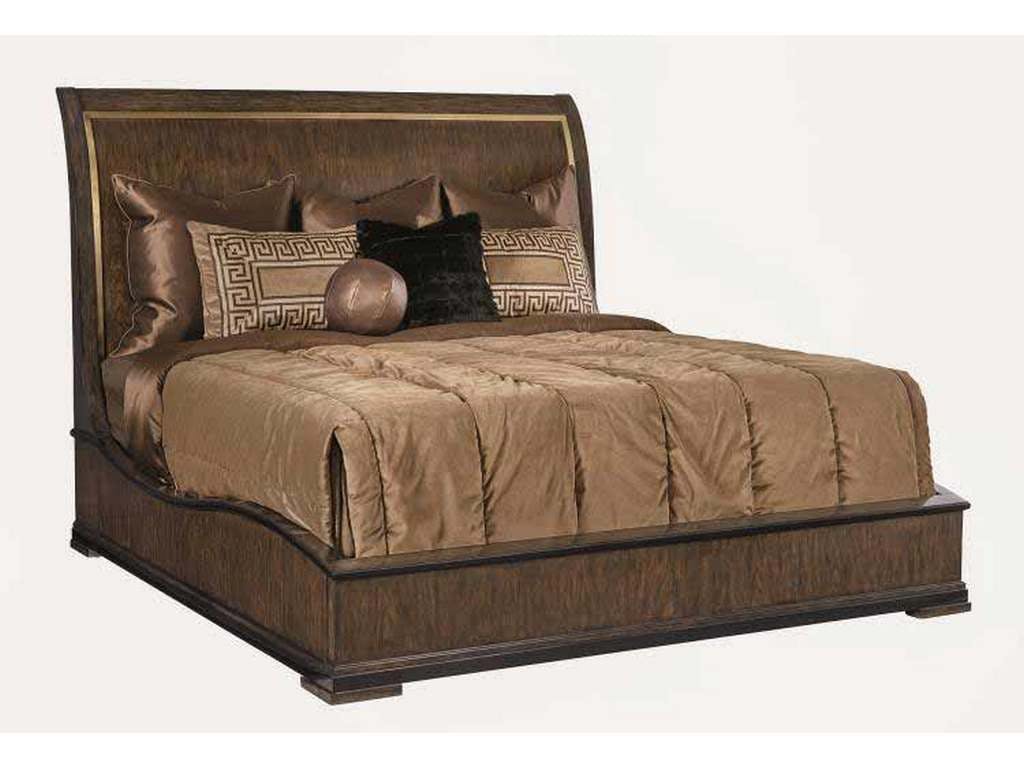 Maitland Smith 88-0181 Sovereign Lyric Sleigh Bed