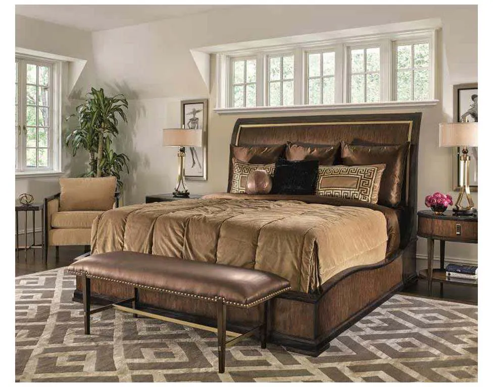 Maitland Smith 88-0181 Sovereign Lyric Sleigh Bed Maitland Smith 88-0181 Sovereign Lyric Sleigh Bed