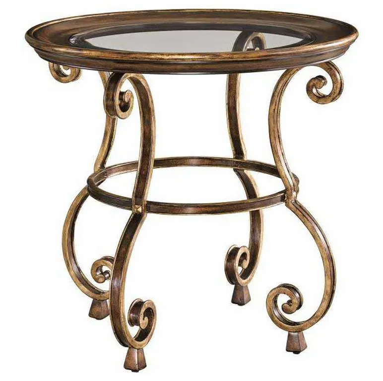 Maitland Smith 88-0204 Sovereign Aria Round End Table Maitland Smith 88-0204 Sovereign Aria Round End Table