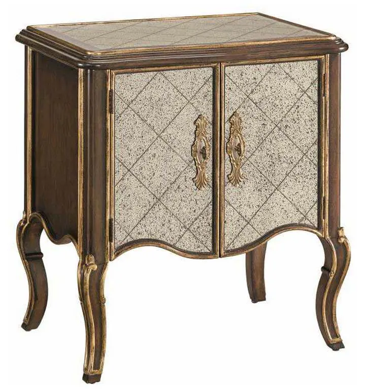 Maitland Smith 88-0213 Sovereign Aria Two-Door Nightstand Maitland Smith 88-0213 Sovereign Aria Two-Door Nightstand