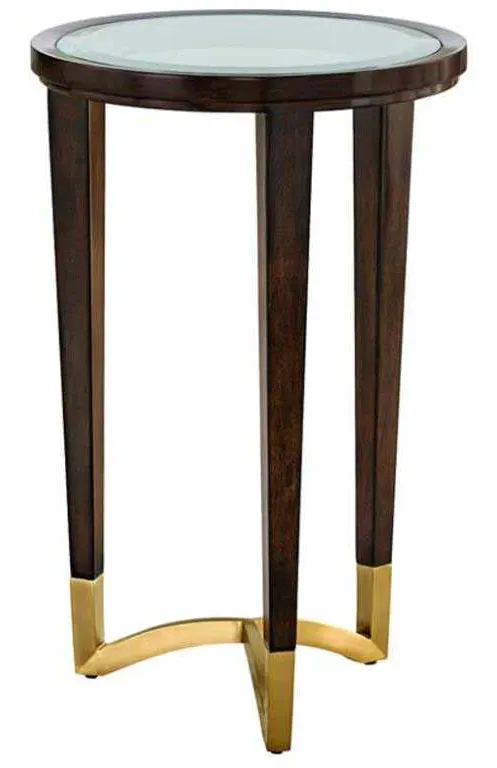 Maitland Smith 88-0330 Sovereign Lyric Chairside Table Maitland Smith 88-0330 Sovereign Lyric Chairside Table