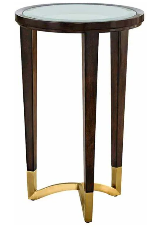 Maitland Smith 88-0330 Sovereign Lyric Chairside Table Maitland Smith 88-0330 Sovereign Lyric Chairside Table