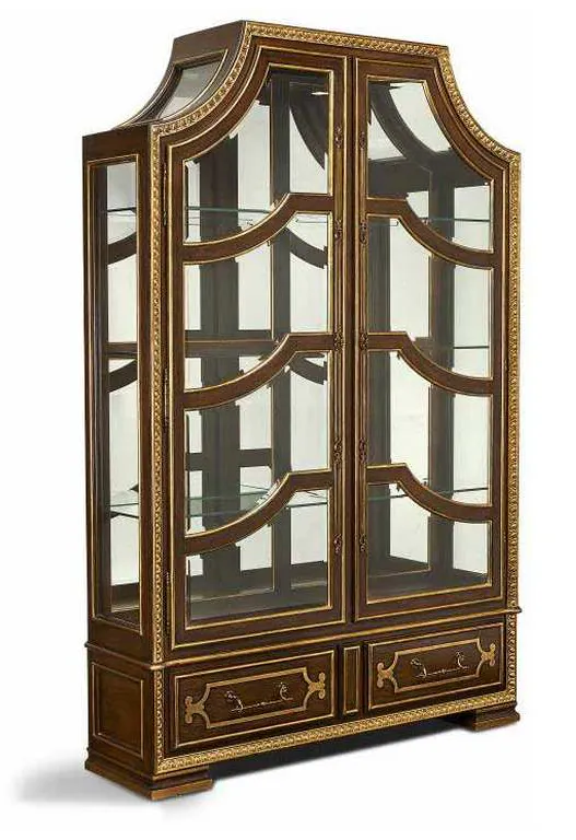 Maitland Smith 88-0409 Sovereign Majorca Display Cabinet Maitland Smith 88-0409 Sovereign Majorca Display Cabinet