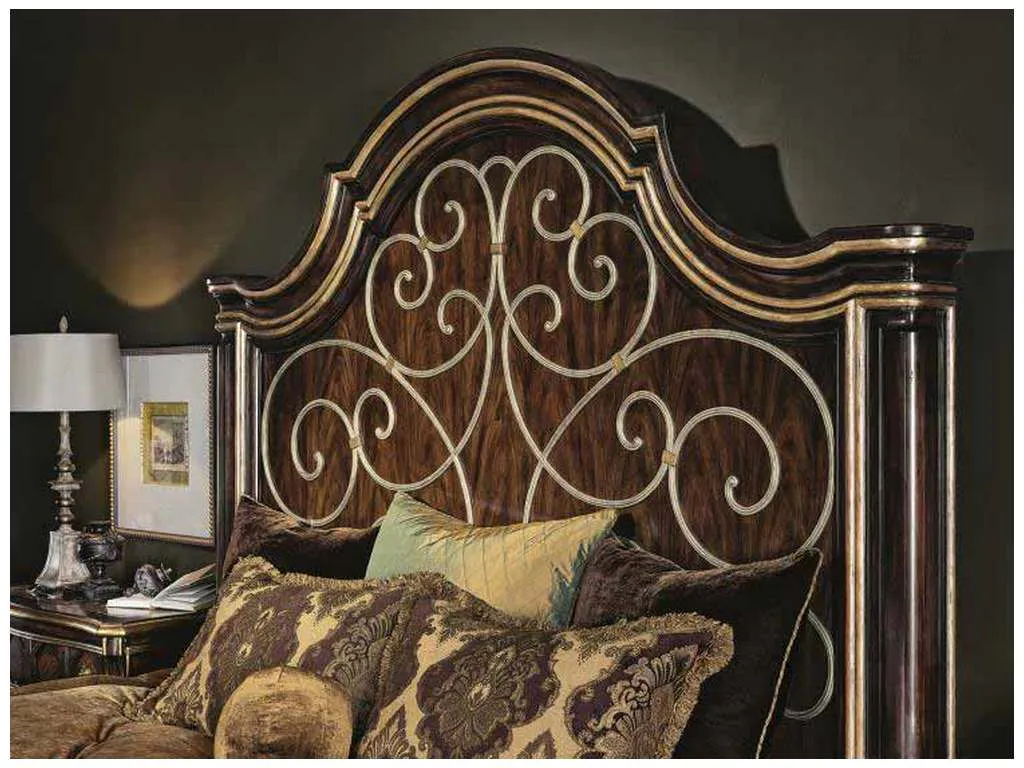 Maitland Smith 88-0511 Sovereign Majorca King Panel Bed Maitland Smith 88-0511 Sovereign Majorca King Panel Bed