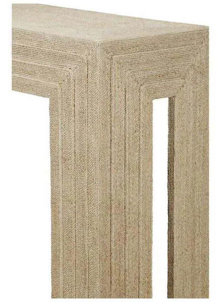 Maitland Smith 89-0103 Scarborough House Abaca Console Table Maitland Smith 89-0103 Scarborough House Abaca Console Table