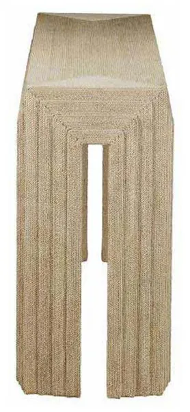 Maitland Smith 89-0103 Scarborough House Abaca Console Table Maitland Smith 89-0103 Scarborough House Abaca Console Table
