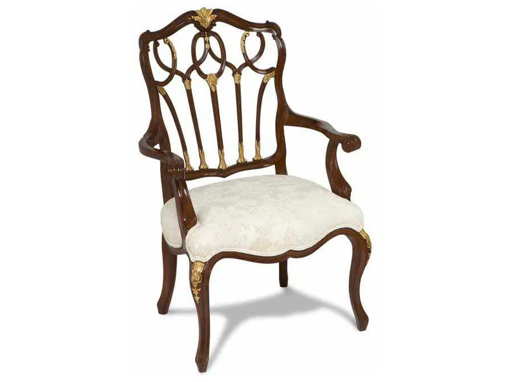 Maitland Smith 89-0206 Scarborough House Gothic Arm Chair