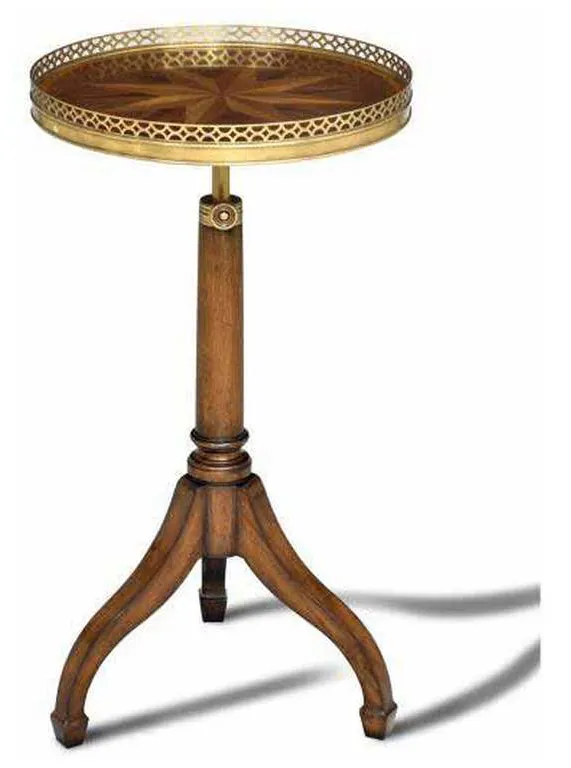 Maitland Smith 89-0401 Scarborough House Proper Side Table Maitland Smith 89-0401 Scarborough House Proper Side Table