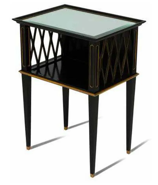 Maitland Smith 89-0404 Scarborough House Noir Accent Table Maitland Smith 89-0404 Scarborough House Noir Accent Table