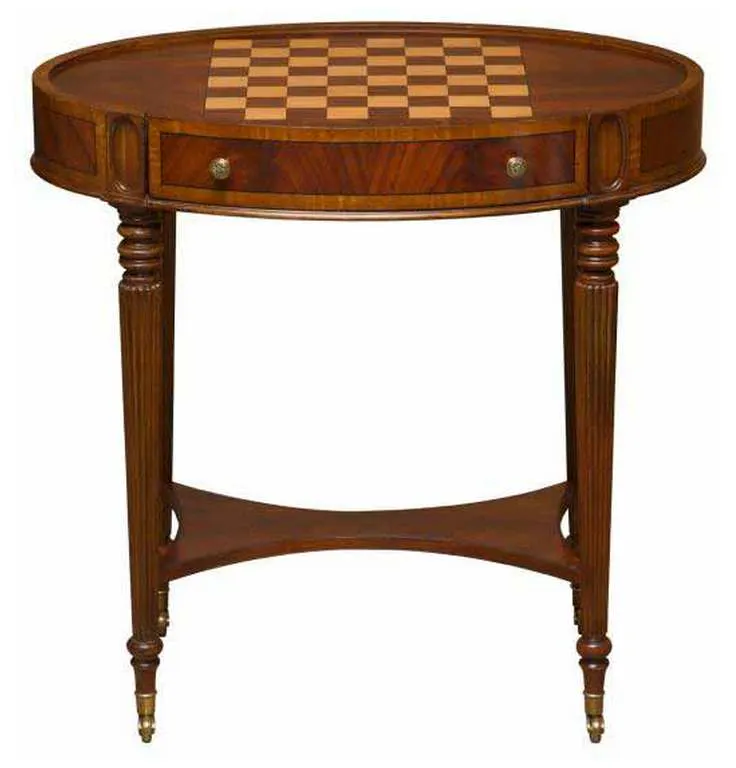 Maitland Smith 89-0408 Scarborough House Chess Tray Table Maitland Smith 89-0408 Scarborough House Chess Tray Table