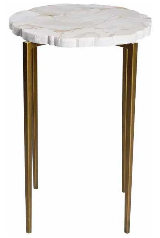 Maitland Smith 89-0410 Scarborough House Fossil Top Accent Table Maitland Smith 89-0410 Scarborough House Fossil Top Accent Table