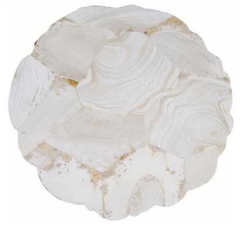 Maitland Smith 89-0410 Scarborough House Fossil Top Accent Table Maitland Smith 89-0410 Scarborough House Fossil Top Accent Table